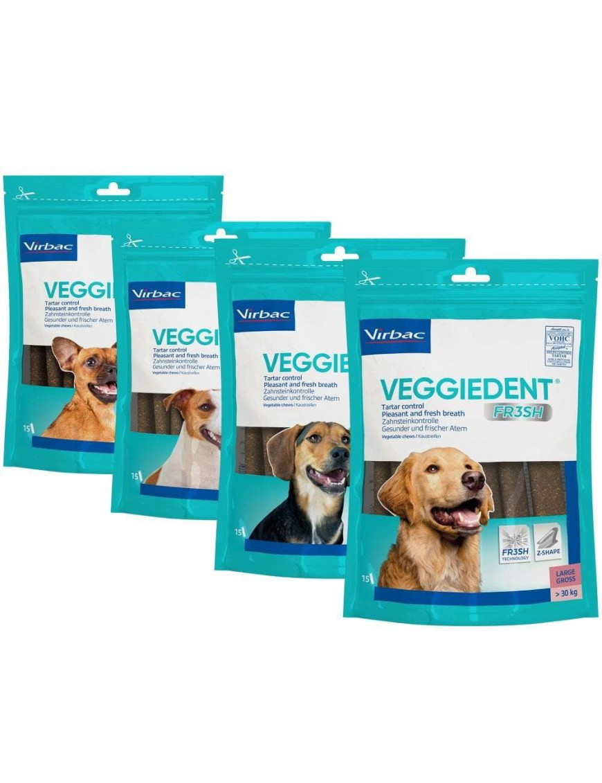 VeggieDent fresco Snack dental para cães Virbac 9.45€ - 1