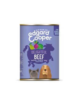 Edgard & Cooper Lata para Perro Adulto con Carne de Vacuno