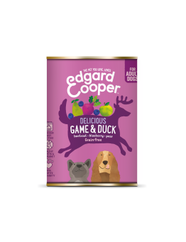 Edgard & Cooper Lata para Perro Adulto de Venado y Pato