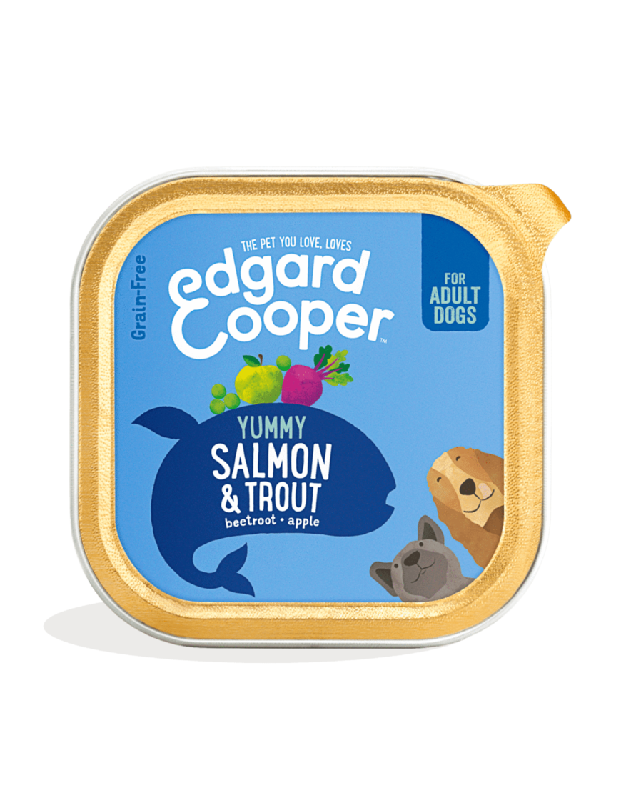 Edgard & Cooper Tarrina para Perros Adultos de Salmón y Trucha 1.5€ - 1