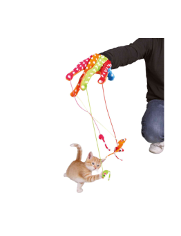Trixie guante de juego con 4 ratones colgantes para gato 6.657025€ - 1