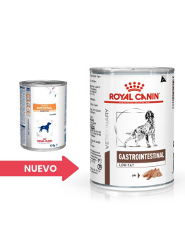 Lata Húmeda para Perro Gastrointestinal Low Fat  Veterinary Royal Canin 6.25€ - 2