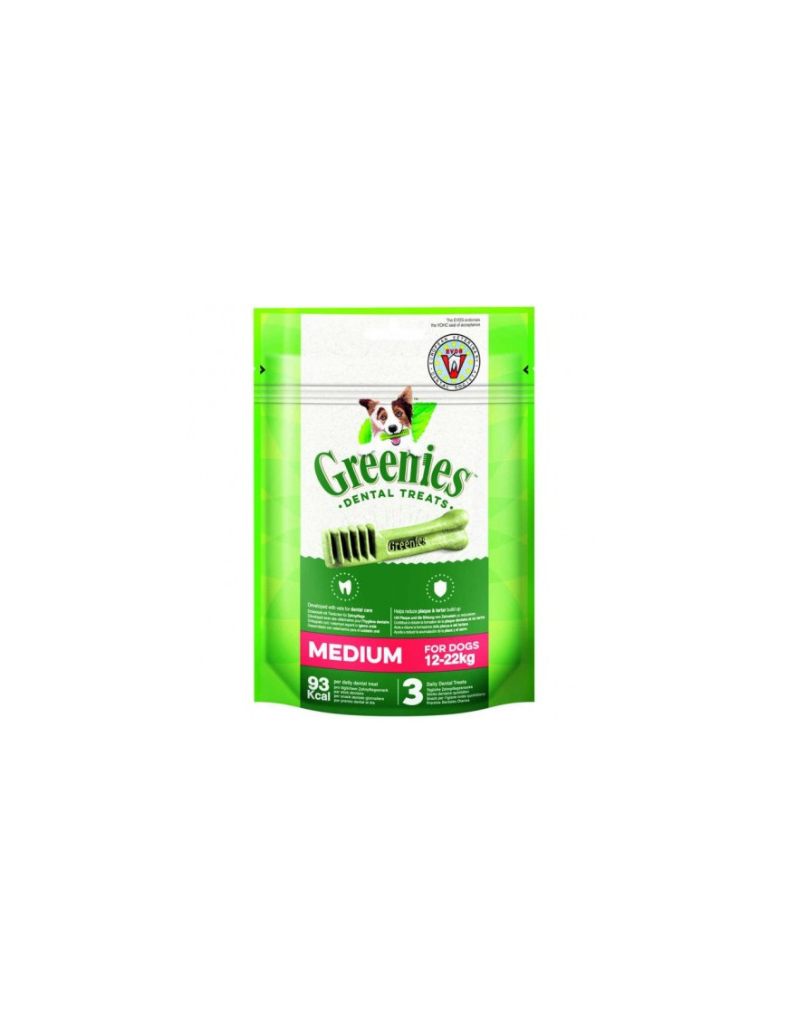 Greenies Medium Bolsa 3 unds 85 grs 5.602273€ - 1