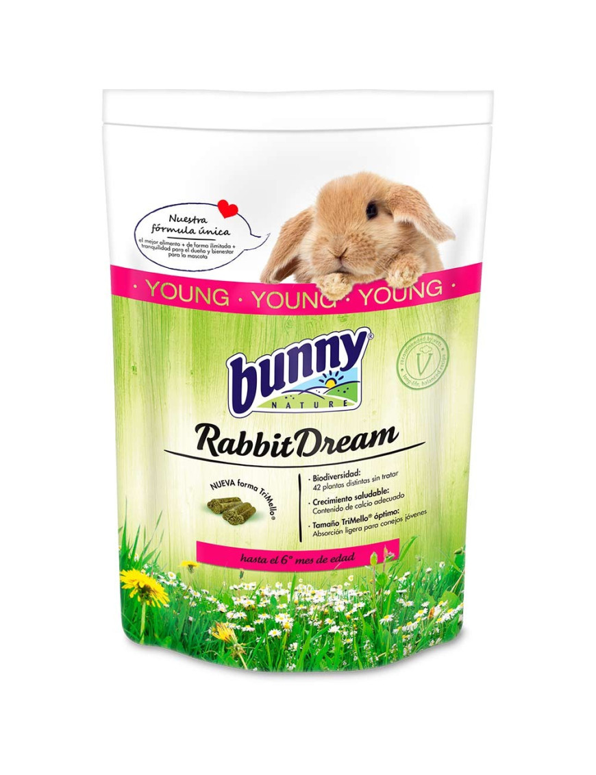 Pienso Conejo Joven RabbitDream Bunny Nature 8.94993€ - 1