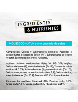 Gourmet Revelations Mousse con Atún para Gatos 3.95€ - 7