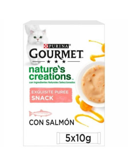 Gourmet Puree con Salmón para Gatos Purina 2.95€ - 1