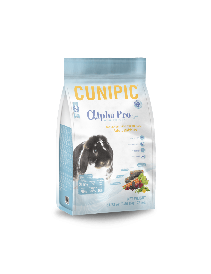 Cunipic Alpha Pro Pienso Light para Conejos Adultos 17.718182€ - 1