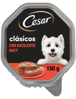 Cesar Comida Húmeda Clásica para Perro con Buey