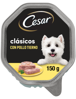 Comida Clásica Húmeda para Perro Senior Cesar 1.95€ - 1