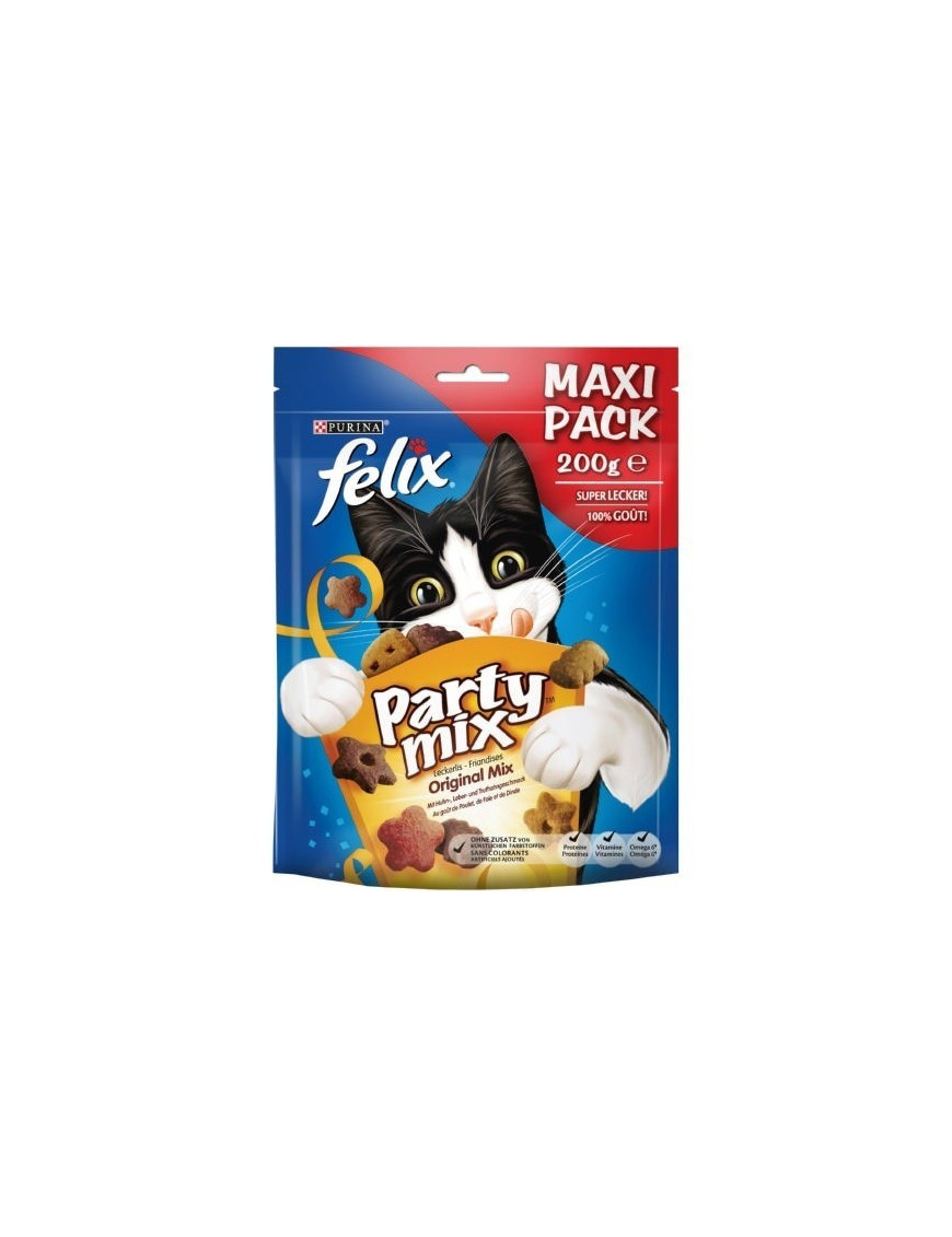 Felix Snack Party Mix Original  para Gatos 1.590909€ - 1