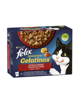 Comida Húmeda Sensations Gelatinas Festín de Mar Felix 5.95€ - 1
