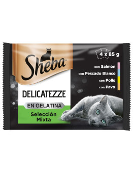 Comida Húmeda Delicato Selección Mixta Sheba 3.4€ - 1
