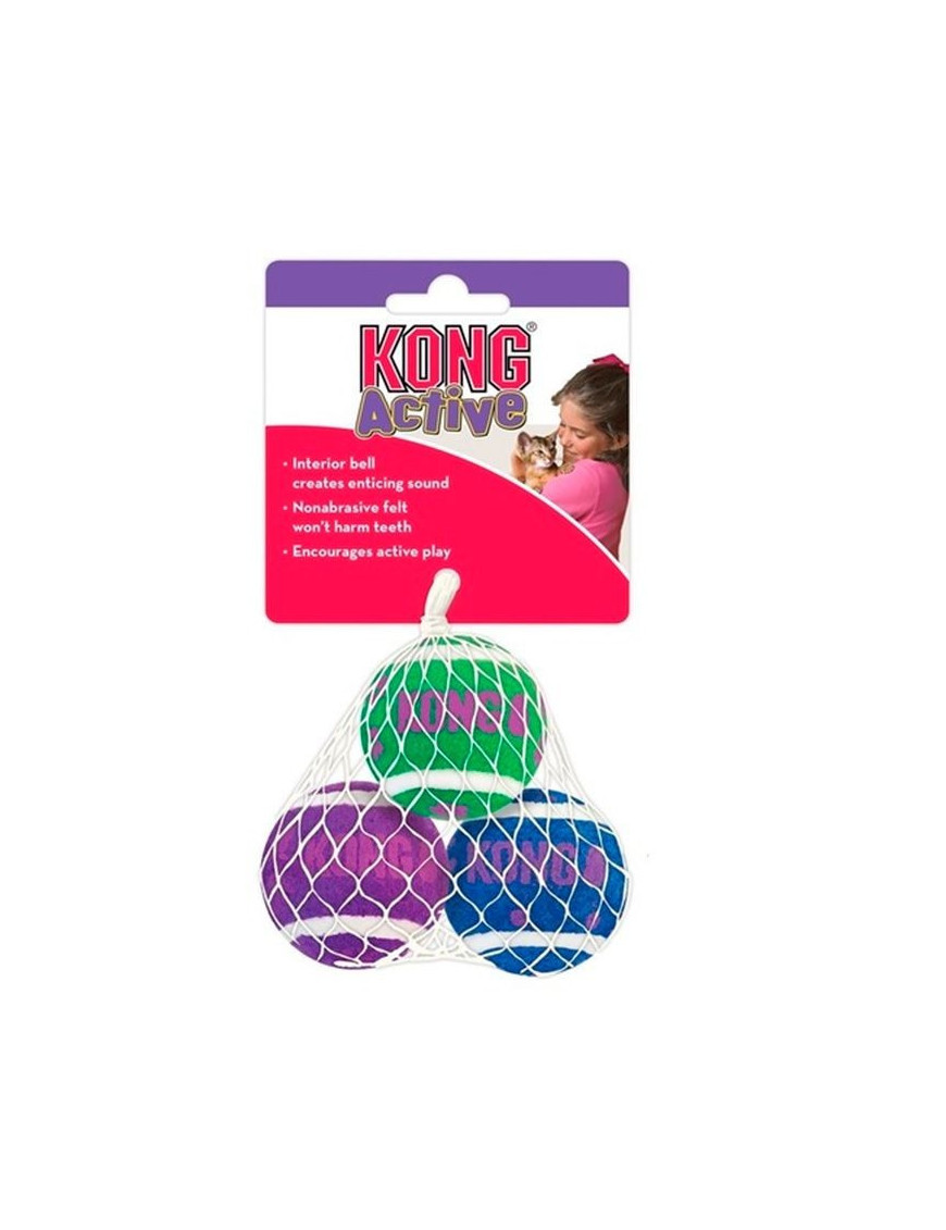 Bolas de tênis com Cascabel para gatos Kong Ar 6.318182€ - 1