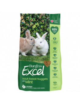 Pienso para Conejo Adulto con Menta Excel Burgess 12.95€ - 1