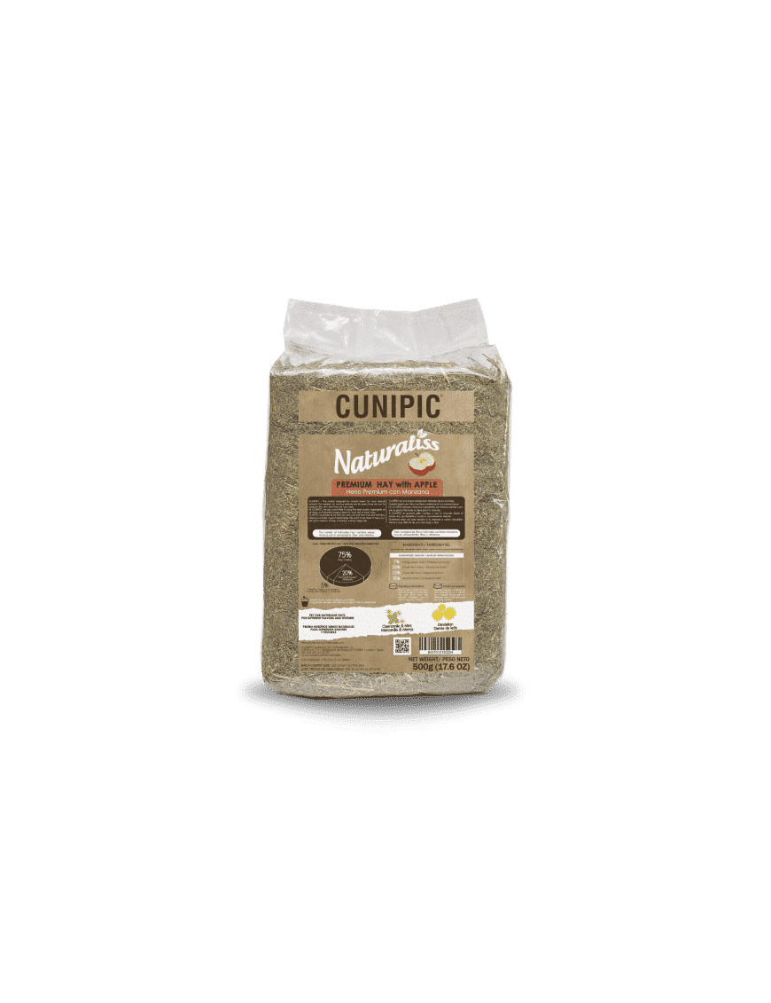 Heno com Apple Naturaliss Premium Cunipic 5.49€ - 1