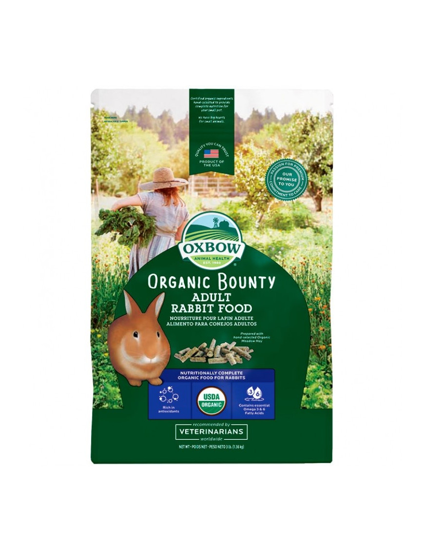 Pienso Conejo Ecológico Organic Bounty Oxbow 18.85€ - 1