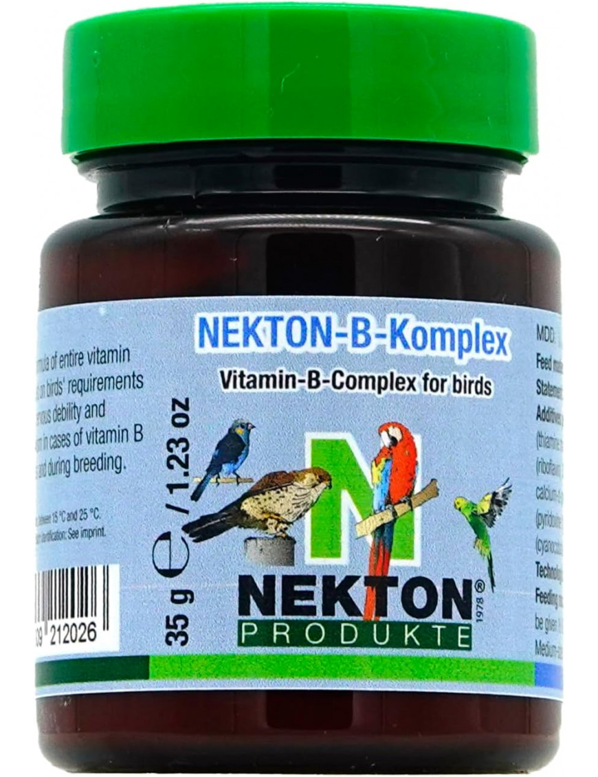 Nekton B Complex Vitaminas para Pássaros 6.25€ - 1