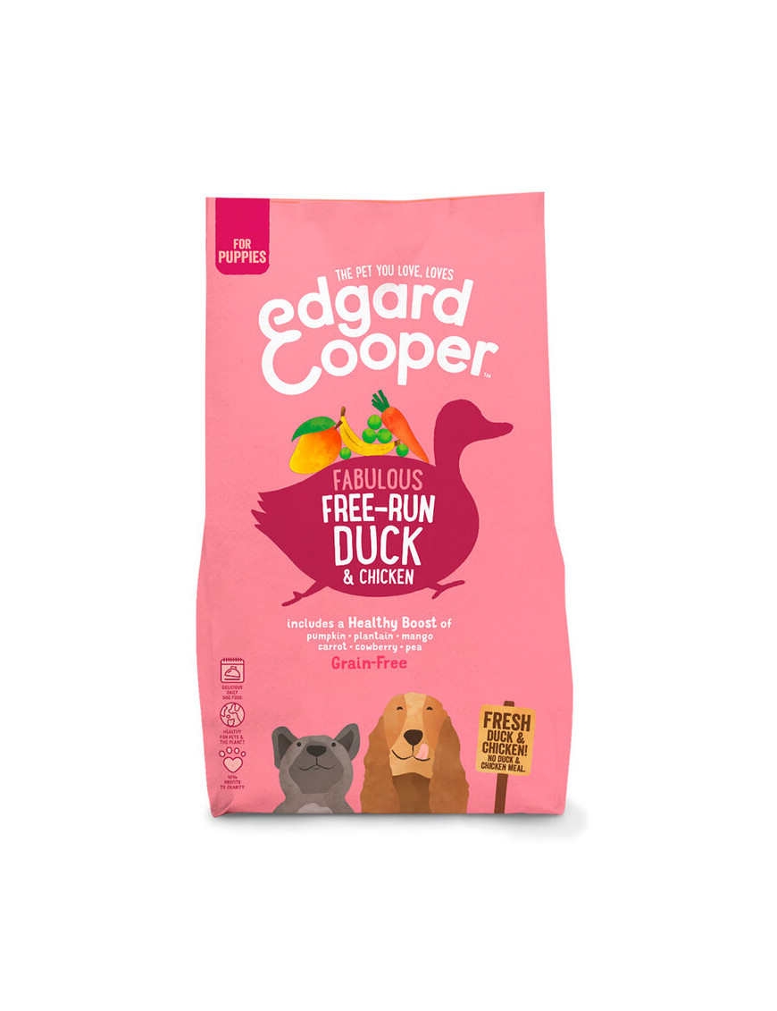 Alimentação para Cachorros com Pollo e Pato Edgard & Cooper 19.954501€ - 1