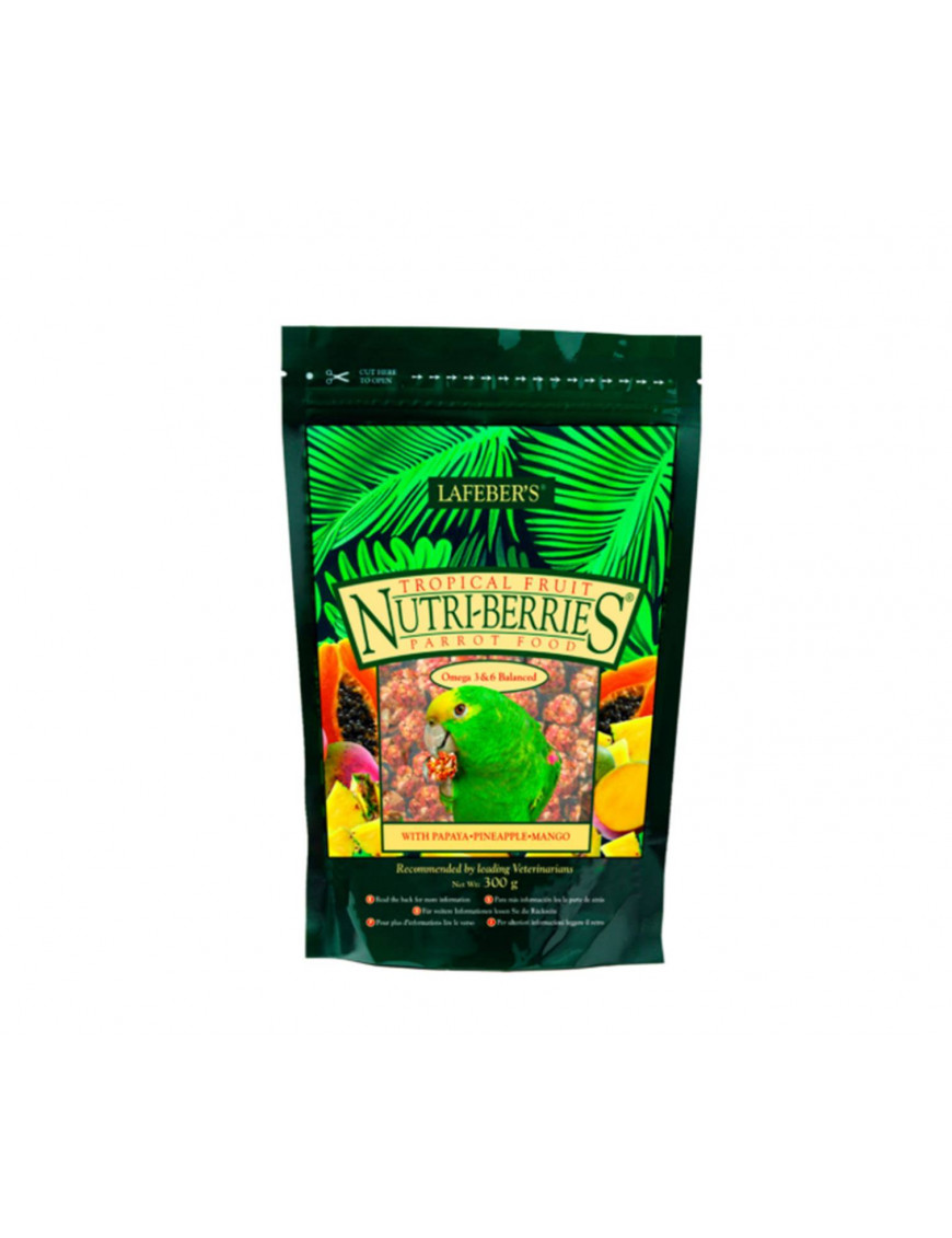 NutriBerries Frutas Tropicales Snack para Loros 12.65€ - 1