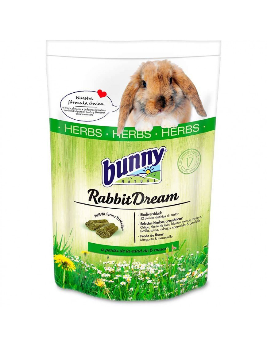 Pienso RabbitDream Hierbas de Bunny Nature 33.74998€ - 1