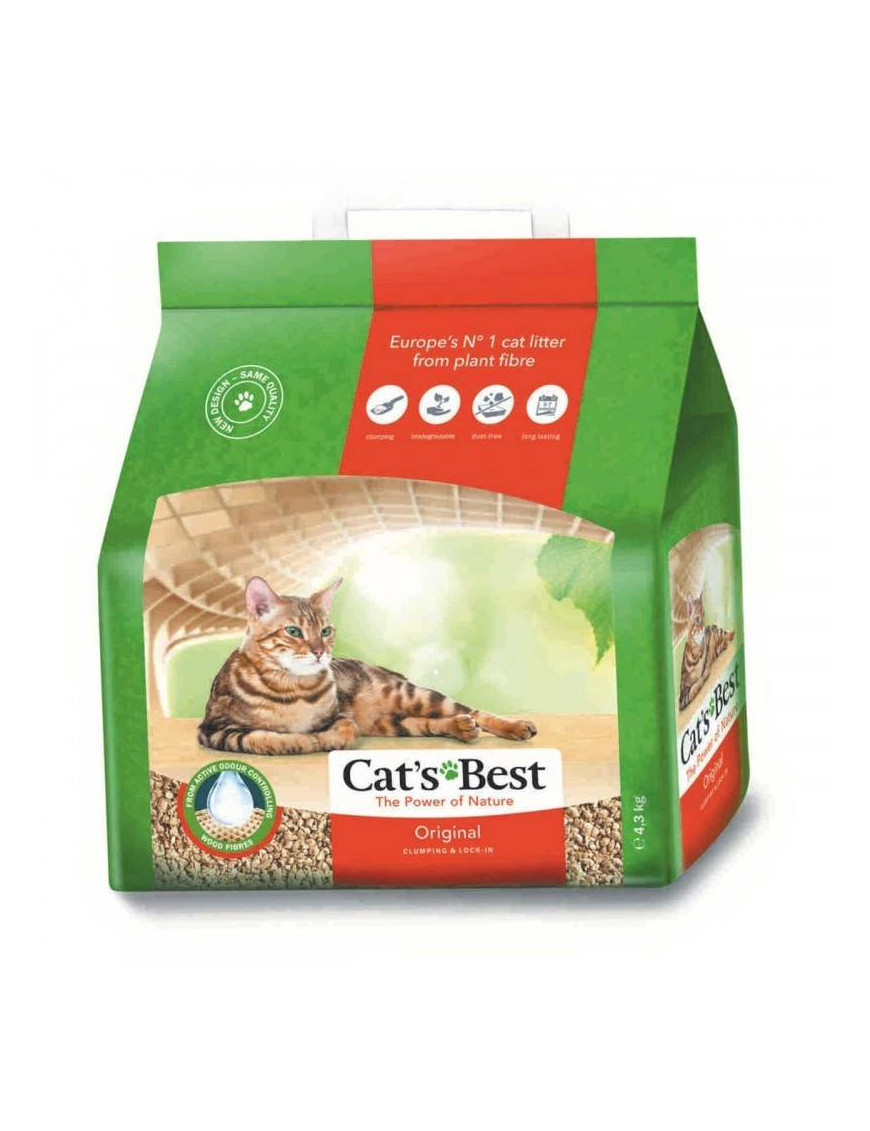 Arena Vegetal Aglomerante para Gatos Original  Cat´s Best 6.25€ - 1