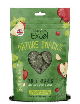 Snack Corazones de Hierbas y Manzana Excel Burgess 3.95€ - 1