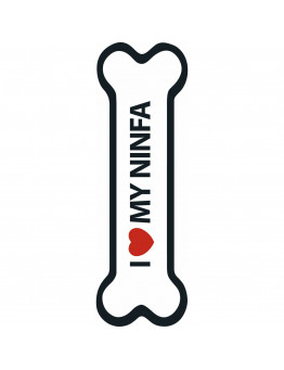 Señal-Hueso Magnético 'I Love my Ninfa' 2.950001€ - 1