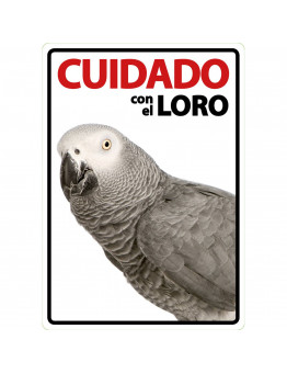 Señal A5 'Cuidado con el Loro' 2.950001€ - 1