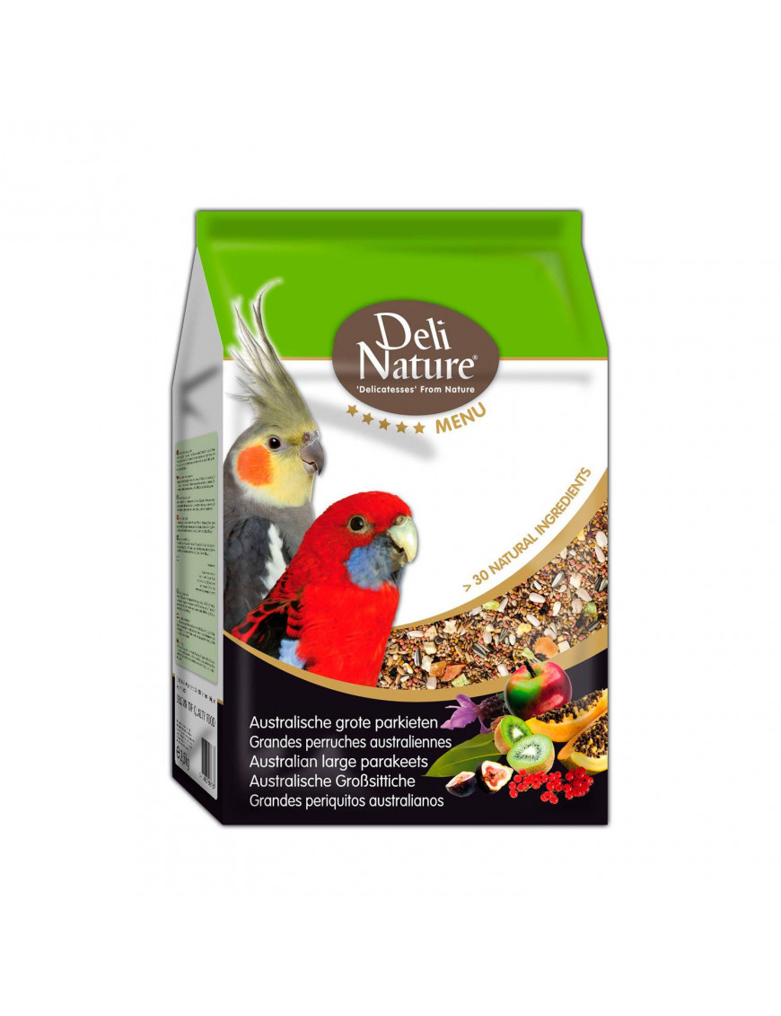 Mixtura para Cotorras Australianas Menú 5* Deli Nature 6.95€ - 1