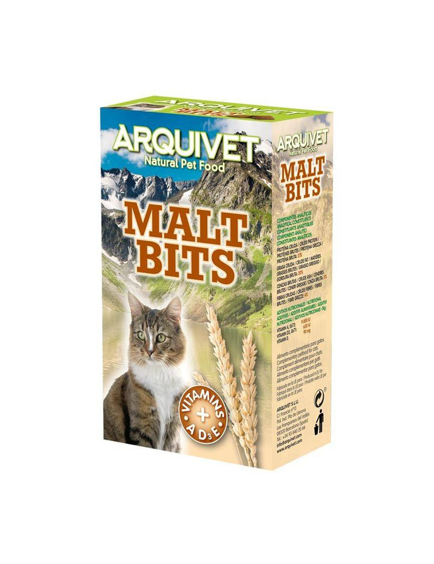 Malt Bits para Gatos Arquivet 2.95€ - 1