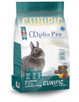 Alimentação de coelho adulto Alpha Pro Cunipic 6.9€ - 1