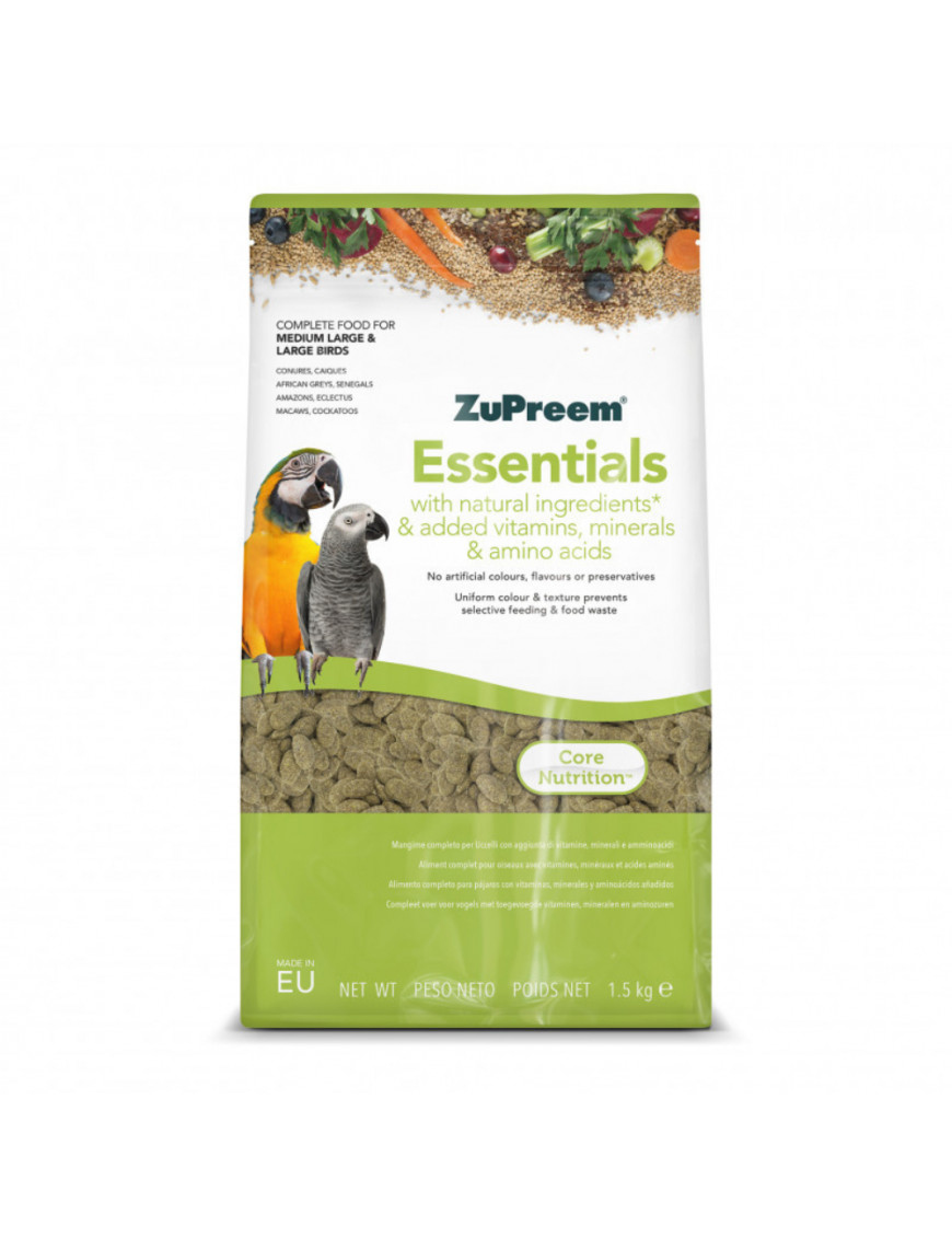 Pienso Essentials para Aves Tamaño Grande ZuPreem 27.95€ - 1